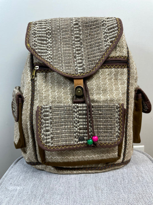 The Cream Backpack - Zarin Carpet™